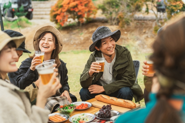 ゴルフレッスンとビール。厚木市のゴルフレッスン